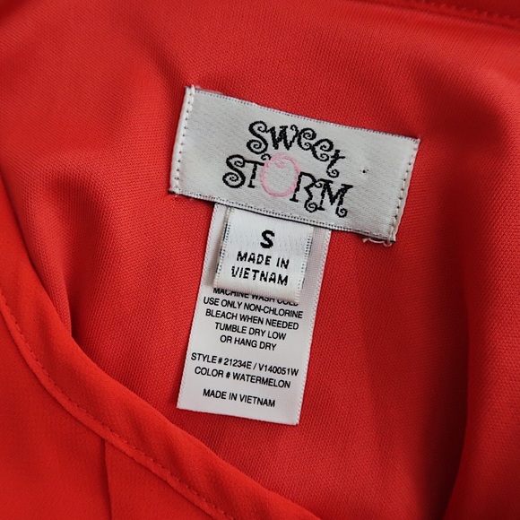 Sweet Storm | Watermelon Dress - Picture 6 of 6